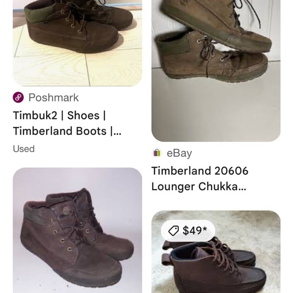 Timberland Timbuk2 Brown Leather Olive Lace Up Comfort Chukka Boots Women’s 10 - Picture 15 of 16